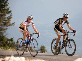Cycling holiday in the Alps, France